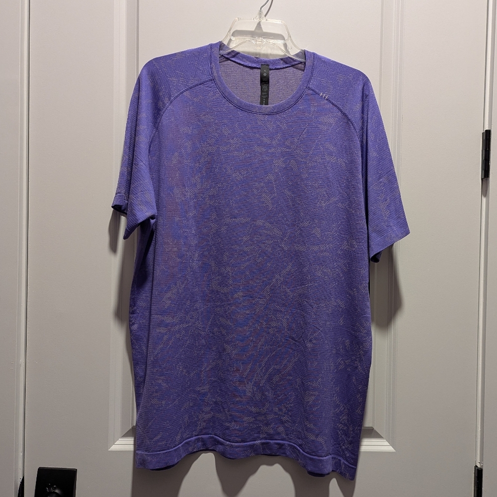 Lululemon Athletica Purple Short Sleeve Tee